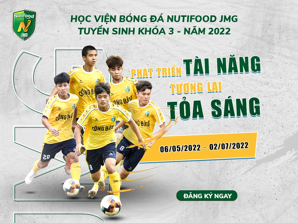 Học viện Nutifood khởi động việc tìm tài năng trẻ khóa 3