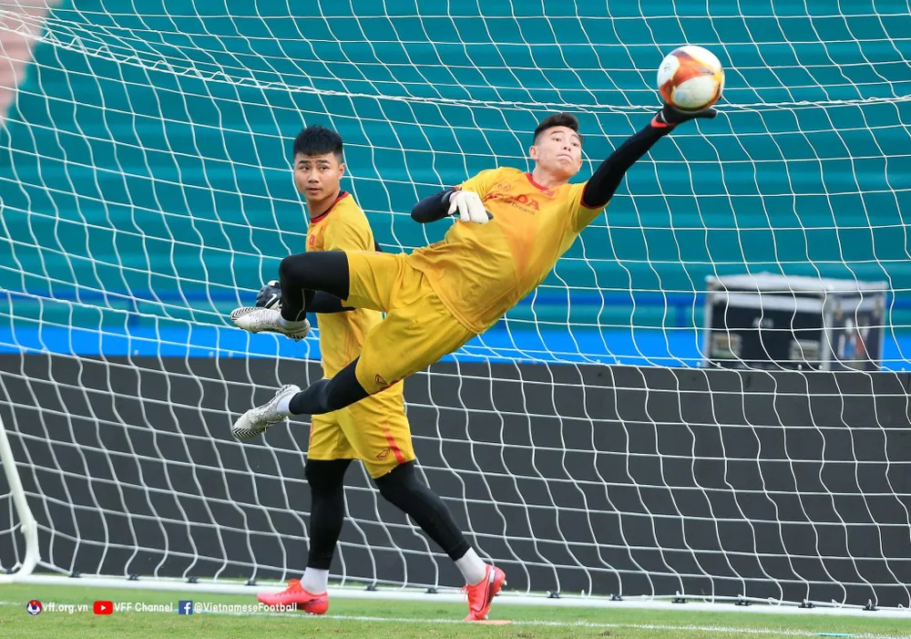U23 Việt Nam lĩnh ấn tiên phong cho Đoàn Thể thao Việt Nam ảnh 1 U23 Việt Nam lĩnh ấn tiên phong cho Đoàn Thể thao Việt Nam ảnh 1