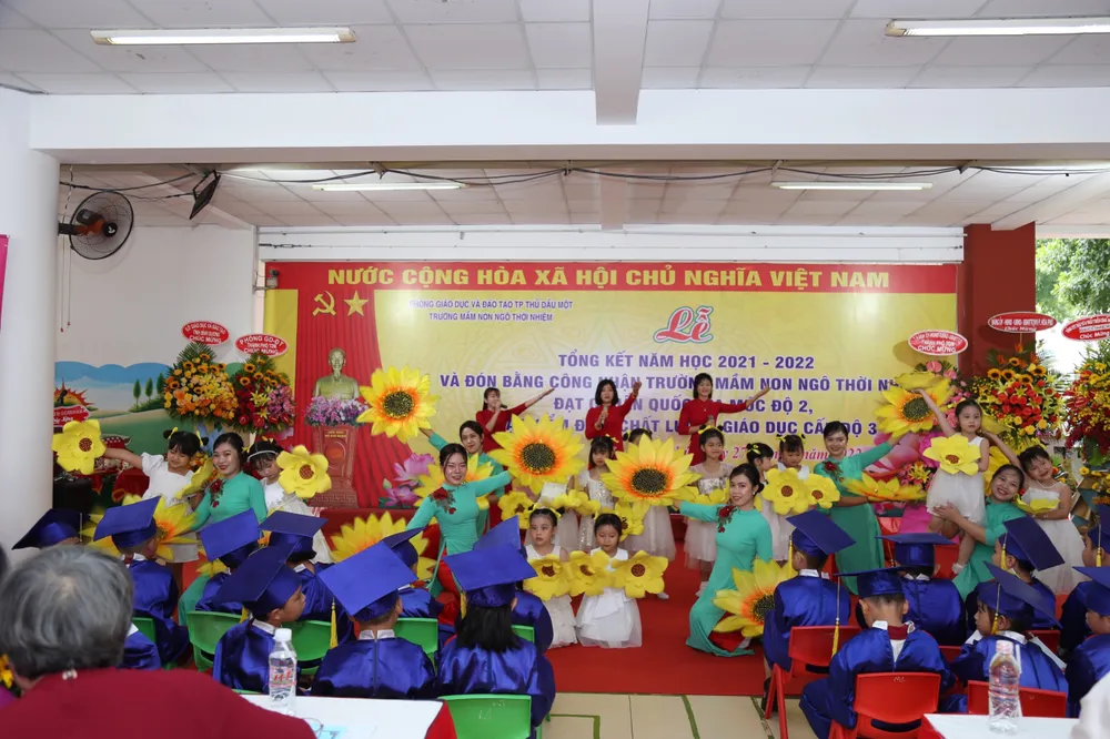 Trường mầm non Ngô Thời Nhiệm đón bằng đạt chuẩn quốc gia mức độ 2 ảnh 2 Trường mầm non Ngô Thời Nhiệm đón bằng đạt chuẩn quốc gia mức độ 2 ảnh 2