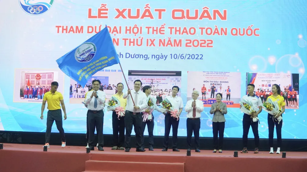 Becamex IDC tài trợ trang phục cho Đoàn Thể thao Bình Dương dự Đại hội TDTT toàn quốc 2022 ảnh 3