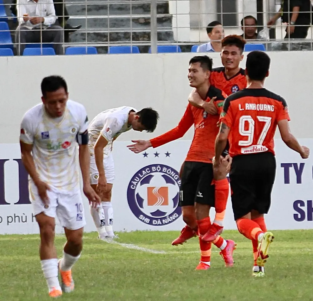 Đà Nẵng tiếp tục "gieo sầu" cho CLB Hà Nội. Ảnh: ĐNFC