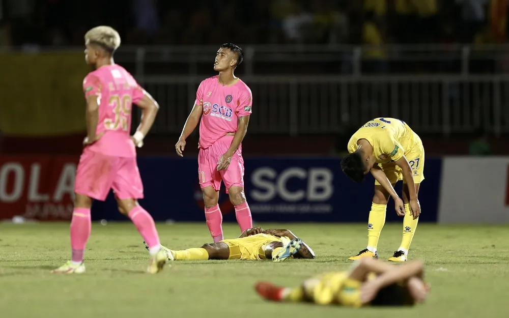 CLB Sài Gòn và Nam Định ghìm chân nhau trên sân Thống Nhất ảnh 9