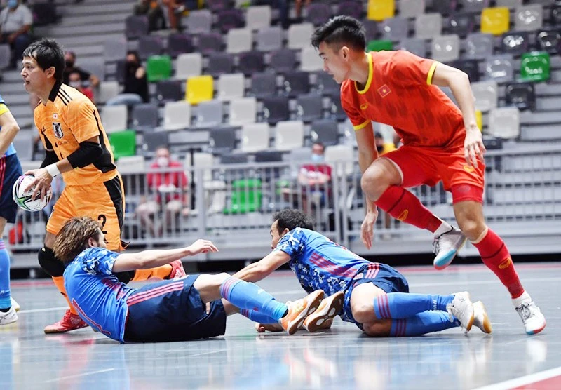 Đội tuyển futsal Việt Nam sẽ gặp lại Nhật Bản ở vòng đấu bảng