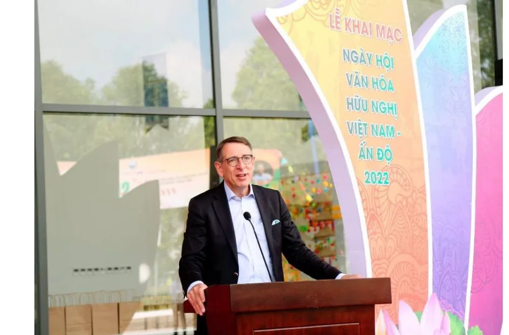 Khai mạc&nbsp;Ngày hội&nbsp;văn hóa hữu nghị Việt Nam - Ấn Độ 2022 tại Bình Dương ảnh 2