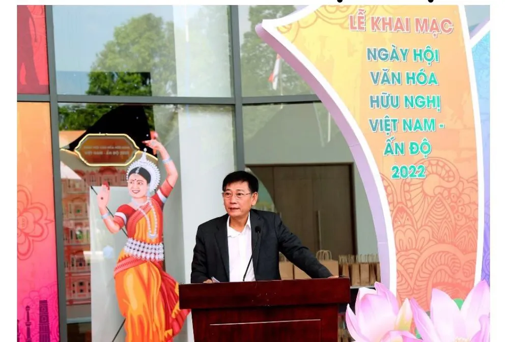 Khai mạc&nbsp;Ngày hội&nbsp;văn hóa hữu nghị Việt Nam - Ấn Độ 2022 tại Bình Dương ảnh 1