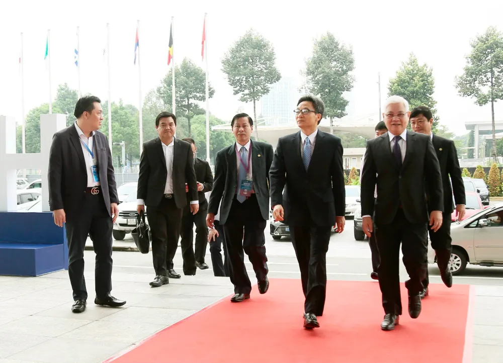 Phó Thủ tướng Vũ Đức Đam đến dự lễ khai mạc Diễn đàn Hợp tác kinh tế Horasis Ấn Độ năm 2022
