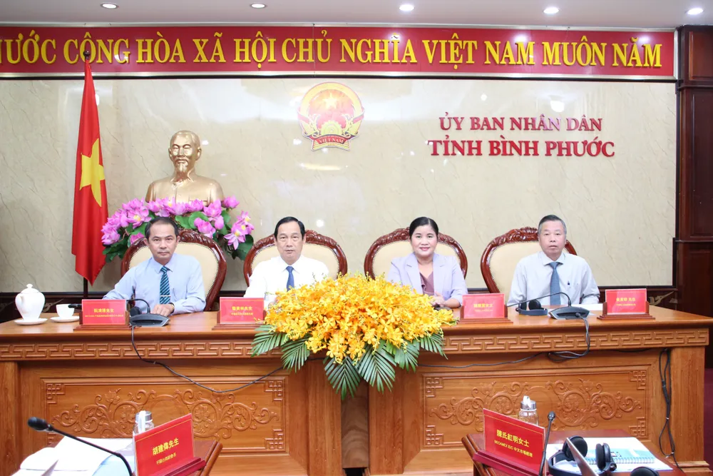 Tỉnh Bình Phước và Becamex IDC tổ chức Hội nghị xúc tiến đầu tư với Đài Loan (Trung Quốc) ảnh 2