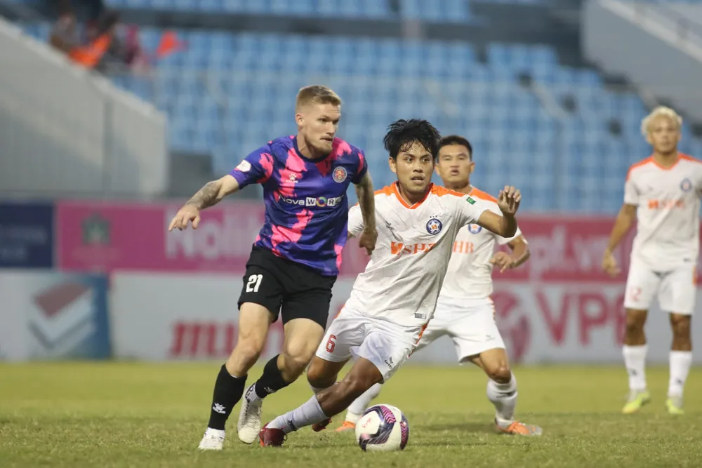 Thua trận thứ 3 liên tiếp, CLB Sài Gòn chưa thể thoát hiểm ảnh 1