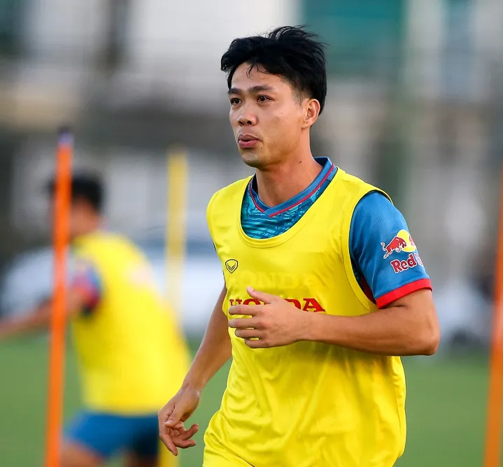 Công Phượng nỗ lực thể hiện ở đợt tập trung này