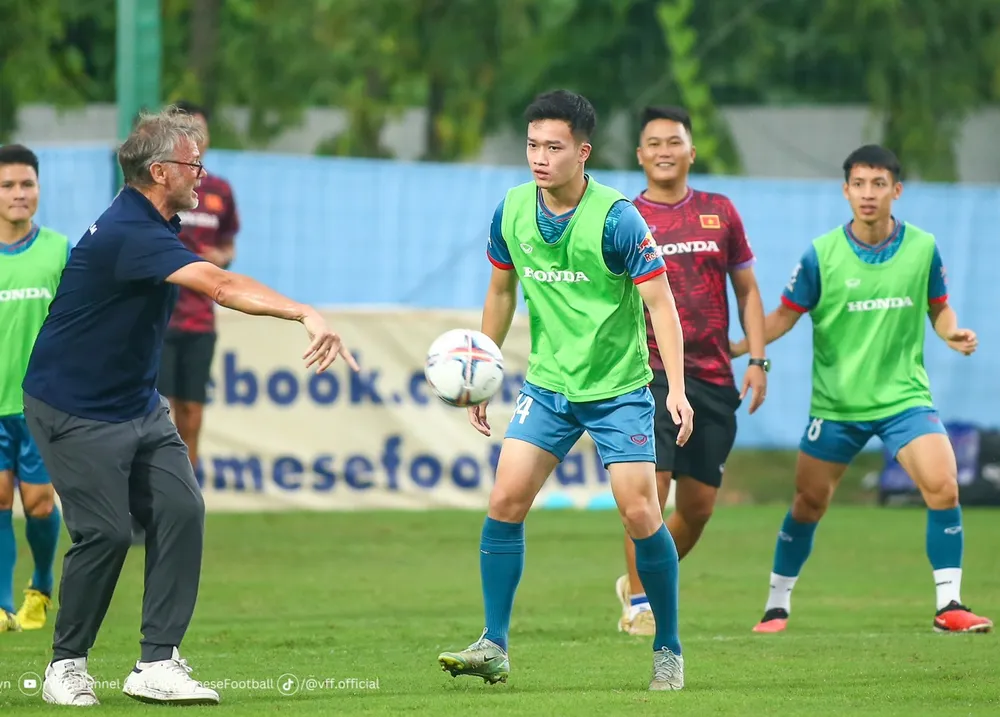 Có nhiều thay đổi so với đội hình ở trận gặp Palestine