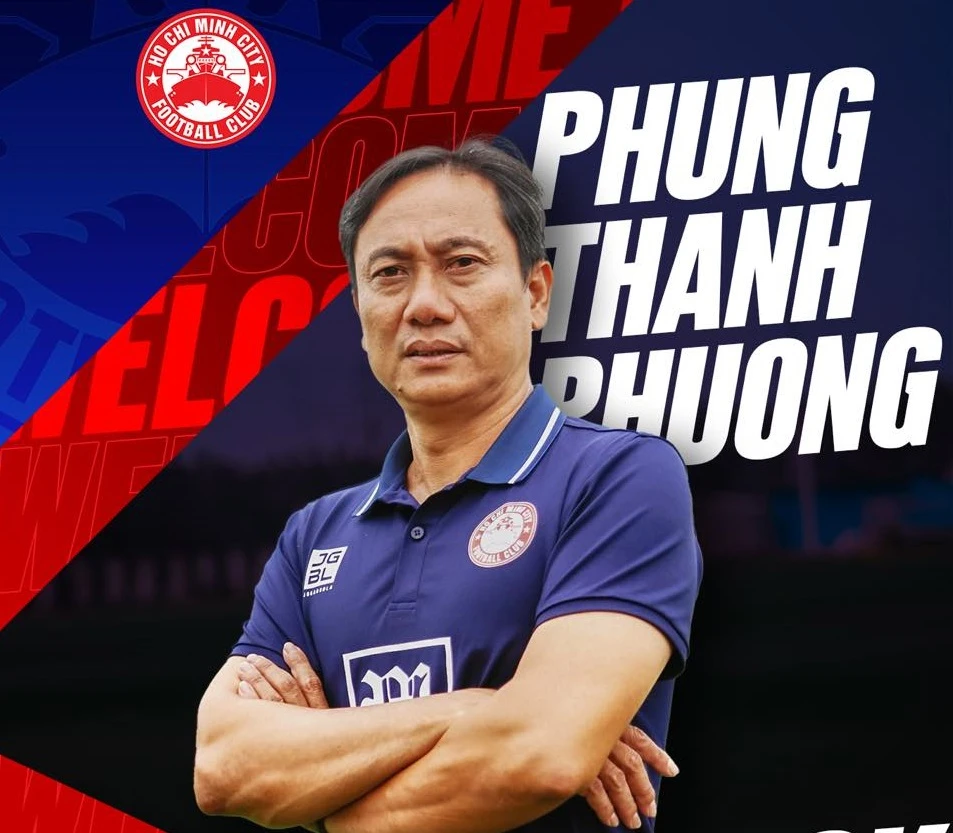 HLV Phùng Thanh Phương, nhà cầm quân thứ 10 ở CLB TPHCM từ năm 2015