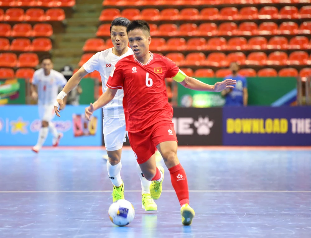 Đức Hòa cùng đội tuyển futsal Việt Nam có quyền tự quyết tấm vé đi tiếp