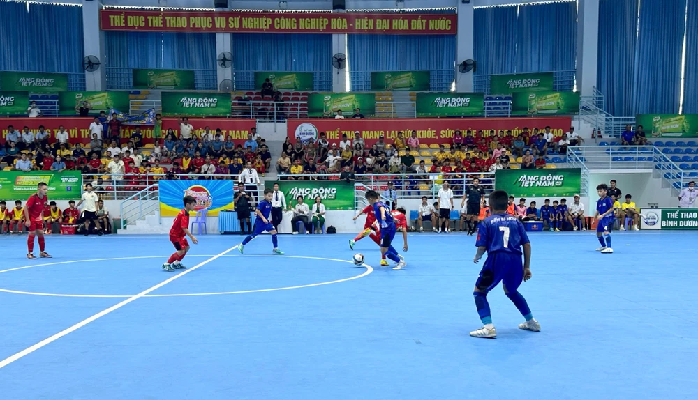 U11 Bình Dương giành chiến thắng 6-2 trước U11 Bà Rịa Vũng Tàu ở trận khai mạc