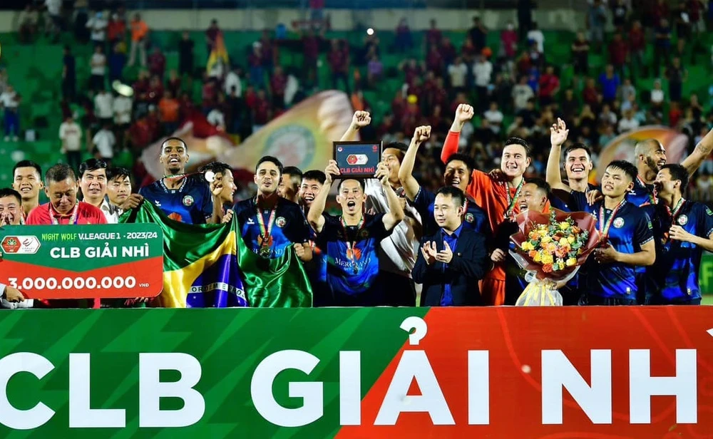 Bình Định giành ngôi Á quân V-League 2023-2024