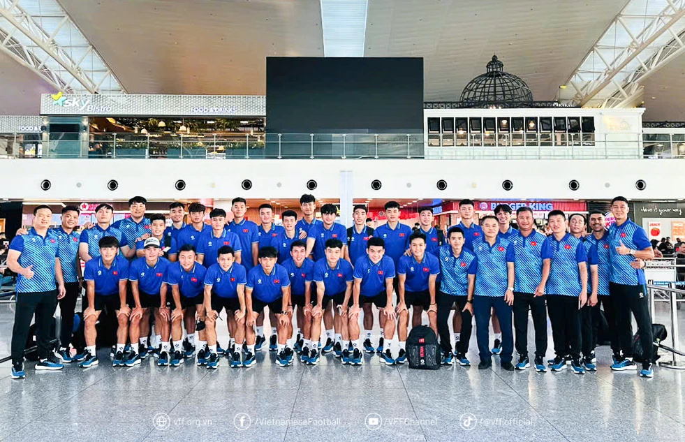 U22 Việt Nam sẵn sàng cho giải đấu giao hữu quốc tế CFA Team China 2024