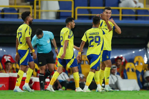 Al-Nassr giành chiến thắng 2-1 trong cuộc tiếp đón đối thủ Qatar là Al-Rayyan. Ảnh: Getty