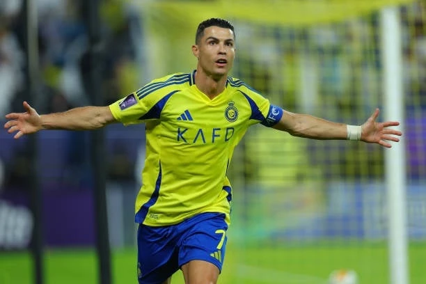 Ronaldo đóng góp 1 bàn khi Al-Nassr đại thắng 5-1 trước Al-Ain. Ảnh: Getty