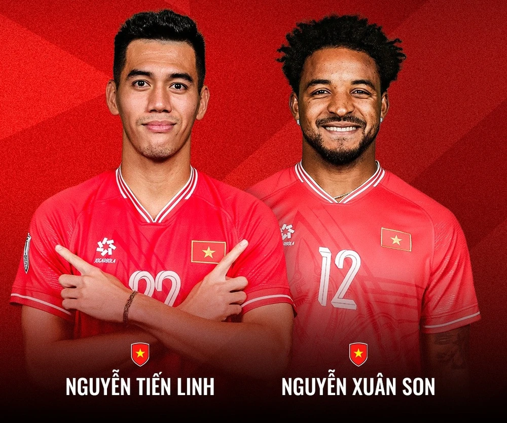 Xuân Son và Tiến Linh, cặp tiền đạo số 1 tại ASEAN Cup 2024