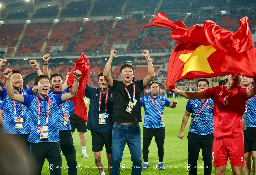 HLV Kim Sang-sik có khởi đầu thuận lợi cùng đội tuyển Việt Nam tại ASEAN Cup 2024