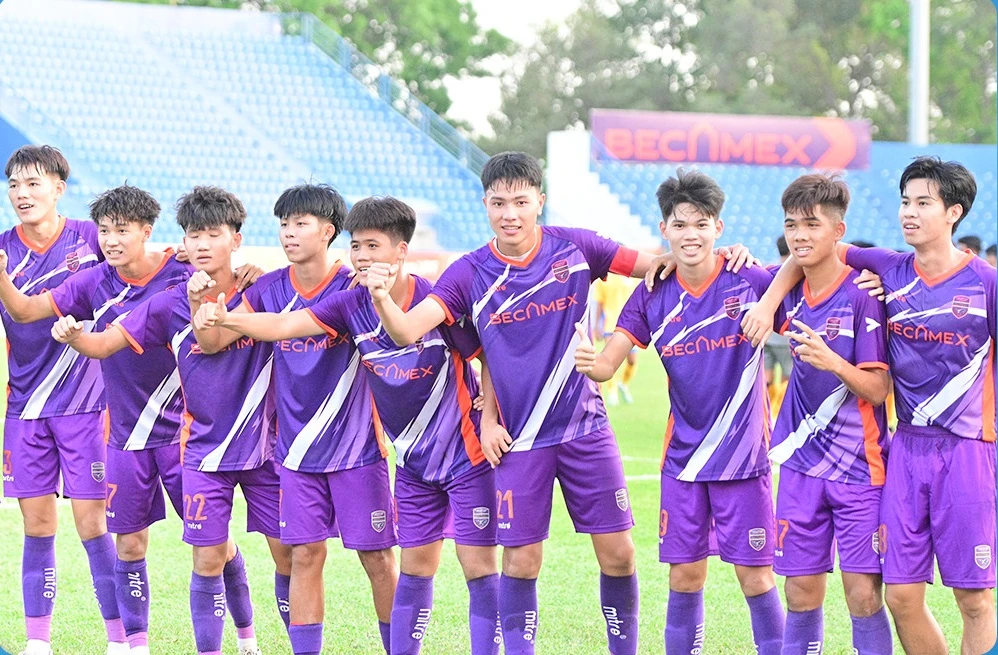 U19 Becamex Bình Dương đứng nhì vòng loại bảng D