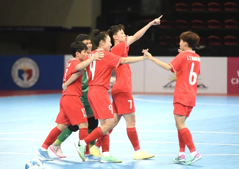 Đội tuyển futsal nữ Việt Nam hướng đến mục tiêu lần đầu dự Word Cup.