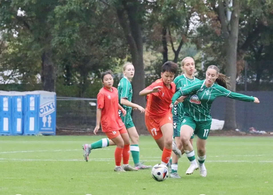 U17 nữ Việt Nam thua trận thứ 3 trong chuyến tập huấn và thi đấu giao hữu tại Đức.