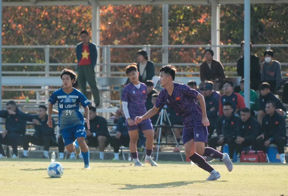 Đội U17 Việt Nam có 3 trận giao hữu trong đợt tập huấn tại Nhật Bản nhằm chuẩn bị cho VCK U17 châu Á 2026.