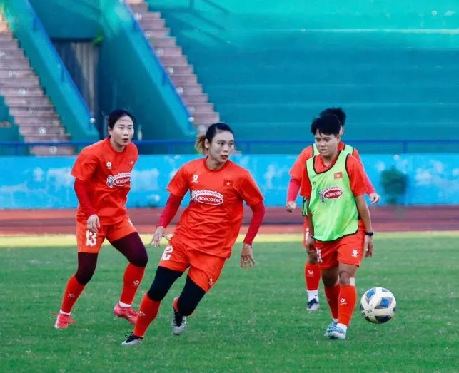 Hải Yến, một trong những cựu binh dày dạn kinh nghiệm của đội tuyển nữ Việt Nam.