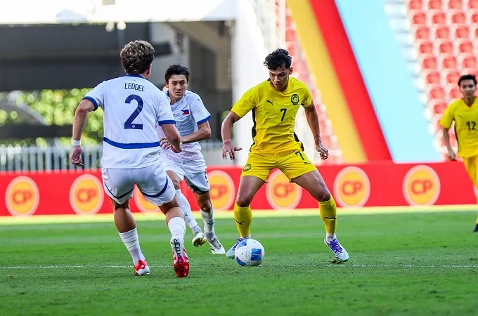 Haqimi Azim, tác giả bàn ấn định chiến thắng 2-1 cho Malaysia.