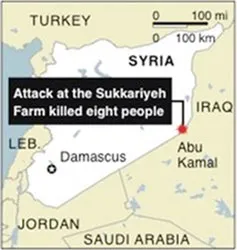 Quân Mỹ tấn công vào lãnh thổ Syria ảnh 2 Quân Mỹ tấn công vào lãnh thổ Syria ảnh 2