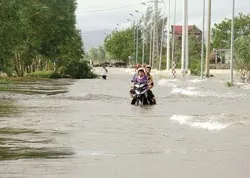 Lũ lụt hoành hành các tỉnh Bắc Trung bộ