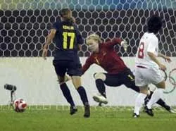 Olympic Bắc Kinh 2008 : Kết quả các trận đấu đầu tiên của bóng đá nữ