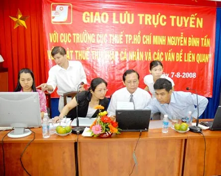 Giao lưu với bạn đọc Báo SGGP, Cục trưởng Cục Thuế TPHCM Nguyễn Đình Tấn: Luôn hướng đến sự minh bạch, công bằng trong thực hiện nghĩa vụ thuế