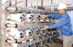 Lần đầu tiên Việt Nam xử lý nước lợ thành nước sạch