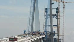 Công trình cầu Phú Mỹ hối hả về đích trước 4 tháng