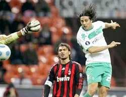 Cúp UEFA 2008-2009, lượt về vòng 16: AC Milan bị loại