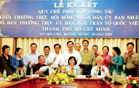 Phối hợp công tác giữa HĐND, UBND và UBMTTQ TPHCM: Tính phản biện xã hội ngày càng tốt hơn