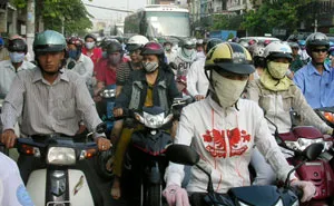 Sáng nay, kẹt xe trên hàng loạt tuyến đường