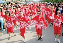 Lễ hội hoa anh đào 2009 tại Hà Nội: Hoa ít - người nhiều