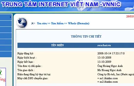 Tên miền Internet có yếu tố nhạy cảm Hậu kiểm, được không? ảnh 2 Tên miền Internet có yếu tố nhạy cảm Hậu kiểm, được không? ảnh 2