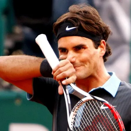Vẻ mặt đầy buồn bã của Federer trong trận thua Wawrinka.