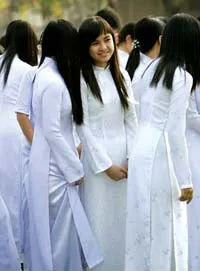 Áo dài!