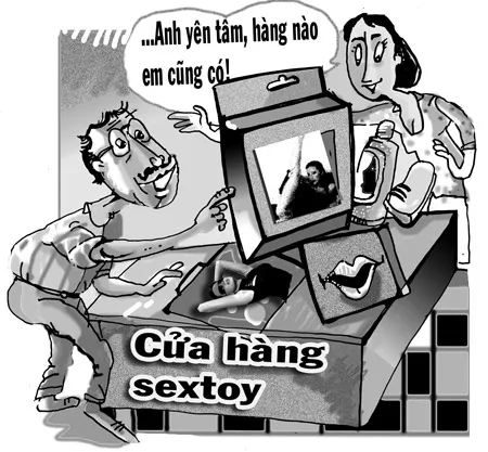 Thị trường sextoy tràn lan!