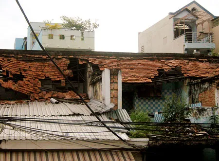 Góc ảnh: “Đội” nguy hiểm trên đầu