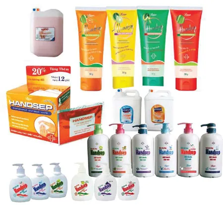 Mỹ phẩm Lana tung dòng sản phẩm Handsep diệt khuẩn chống cúm A/H1N1