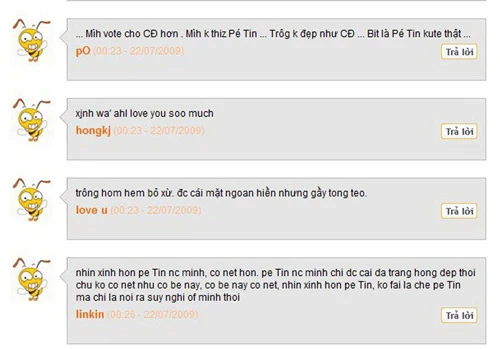 Bát nháo… web “teen”