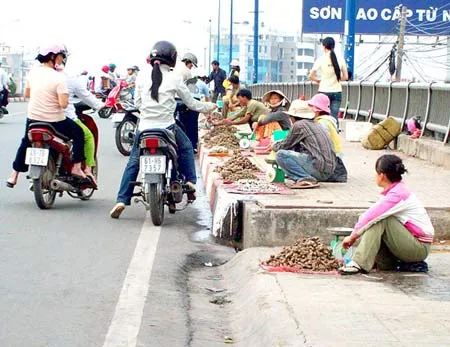 Cầu hay… chợ?