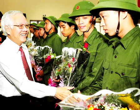 Đợt 2 năm 2009: 1.900 thanh niên TPHCM lên đường nhập ngũ