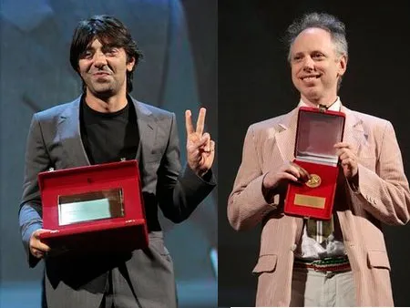 Fatih Akin - Giải thưởng đặc biệt của ban giám khảo (ảnh trái); Todd Solondz - Giải Kịch bản phim xuất sắc nhất Fatih Akin - Giải thưởng đặc biệt của ban giám khảo (ảnh trái); Todd Solondz - Giải Kịch bản phim xuất sắc nhất
