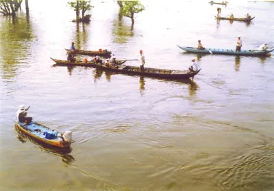 Mùa lũ quê tôi. Ảnh của Nguyễn Ngọc Hải